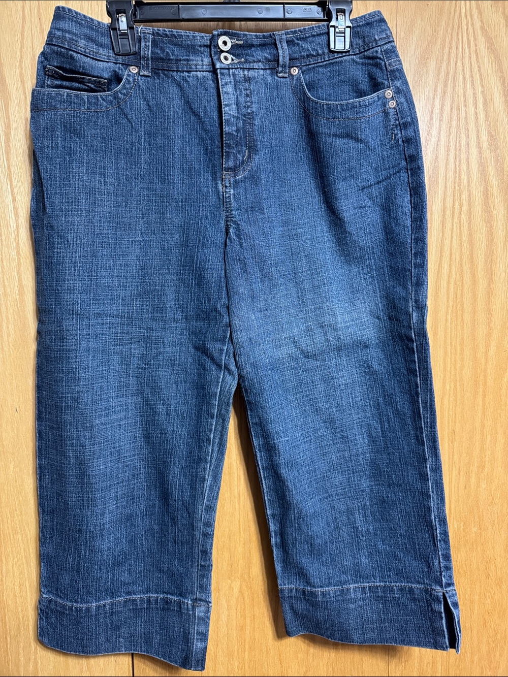 Sonoma Women's Dark Blue Cropped Jeans - Ankle Length